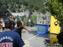 Dunk Tank Booth at Wildfire Awareness Day. - Wrightwood CA Photos