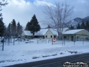 Wrightwood Elementary School in the snow. - Wrightwood CA Photos