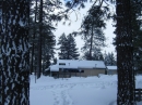 Desert Community Bank after a winter storm. - Wrightwood CA Photos