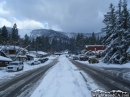 Park Drive in downtown Wrightwood after Winter Storm. - Wrightwood CA Photos