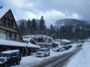 Businesses on Park Drive in Wrightwood after Winter storm. - Wrightwood CA Photos