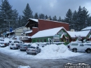 Evergreen Cafe in Wrightwood after Snow storm. - Wrightwood CA Photos