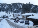 Businesses on Park Drive after Snow storm. - Wrightwood CA Photos