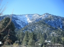 Wright Mountain in the snow. - Wrightwood CA Photos