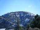 Circle Mountain in the snow. - Wrightwood CA Photos