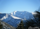 Mt. Baldy and Pine Mountain Ridge in the Winter. - Wrightwood CA Photos