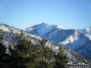 Snow-capped Pine Mountain in the Winter. - Wrightwood CA Photos