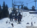 Riding the Mountain High Express to the top of Mt High East Resort. - Wrightwood CA Photos