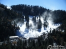 Snow-making (blowing snow) at Mt High