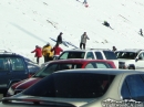 Snow Players next to Highway 138 after Winter storm. - Wrightwood CA Photos