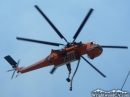 Fire Helicopter above Wrightwood. - Wrightwood CA Photos