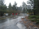 Lone Pine Canyon Road closed due to mud slides in December 2010. - Wrightwood CA Photos