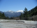 Snow-capped Pine Mountain and Mt Baldy as viewed from Vincent Gap. - Wrightwood CA Photos