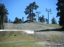 Mound of snow left on Mountain High