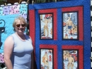 Pine Needles Quilt Guild at Mountaineer Days 2011 - Wrightwood CA Photos
