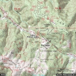 Map of Arch Picnic Area - Wrightwood CA