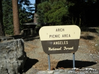 Arch Picnic Area - Wrightwood CA Mountains