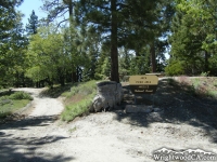 Entrance to Arch Picnic Area - Wrightwood CA Mountains