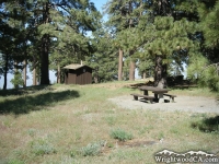 Hillside of Table Mountain Picnic Area - Wrightwood CA Mountains